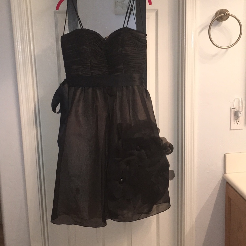 Black Oleg Cassini dress size 10